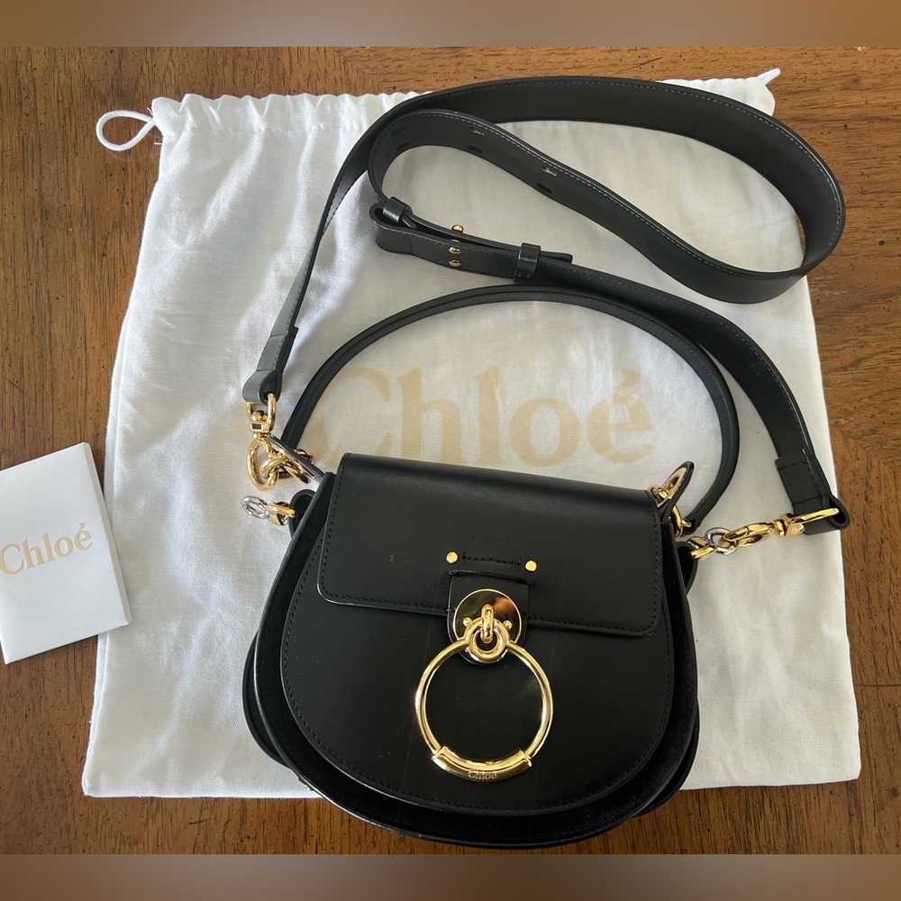 Chloe-  Practically New
Tess Small Crossbody Bag in Leather